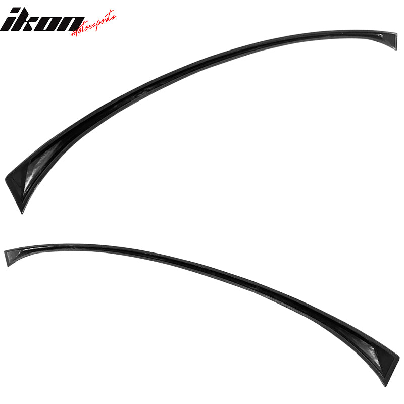 Fits 19-23 BMW G05 X5 IKON Style Trunk Spoiler Wing - Gloss Black ABS