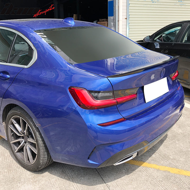 2019-2024 BMW G20 3 Series Carbon Fiber P Style Rear Spoiler Wing