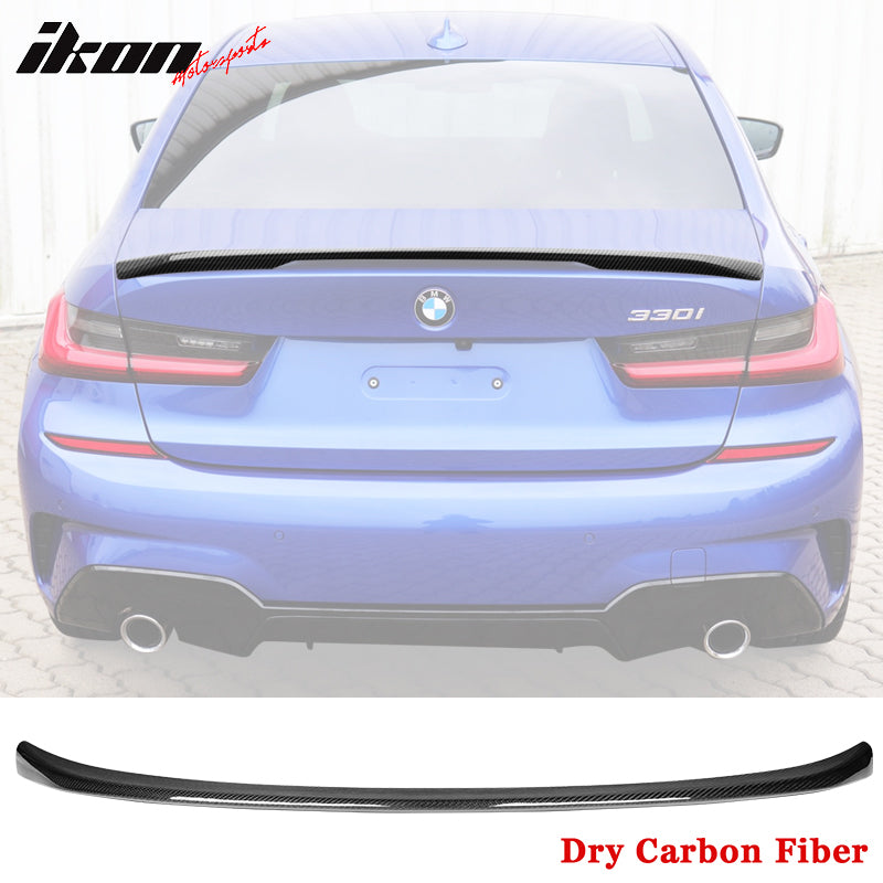 2019-2024 BMW 3 G20 G80 M3 MP Style Rear Spoiler Dry Carbon Fiber