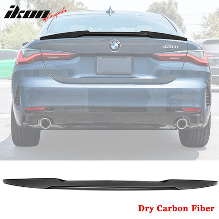 Fits 21-23 BMW G22 4 Series G82 M4 Coupe Trunk Spoiler M4 Style ABS