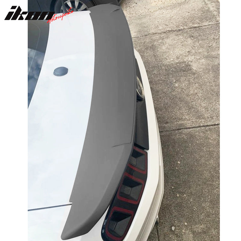 IKON MOTORSPORTS Pre-painted Trunk Spoiler Compatible With 2010