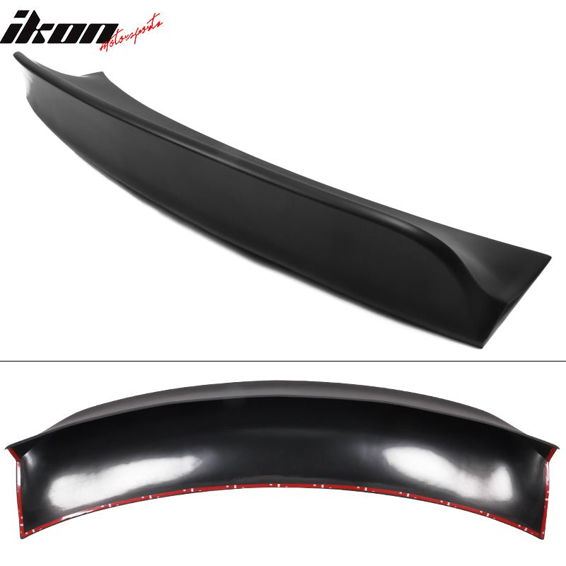 Fits 15-23 Ford Mustang Coupe IKON Style Matte Black Duckbill Trunk Spoiler PP