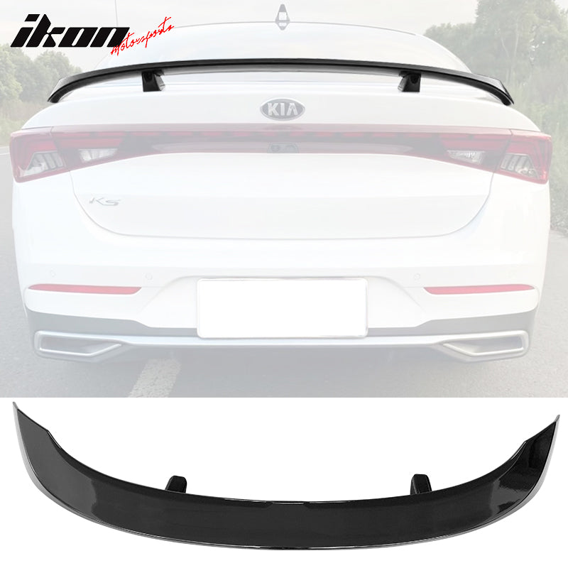 IKON MOTORSPORTS, Rear Trunk Spoiler Compatible With 2021-2023 Kia K5 ...