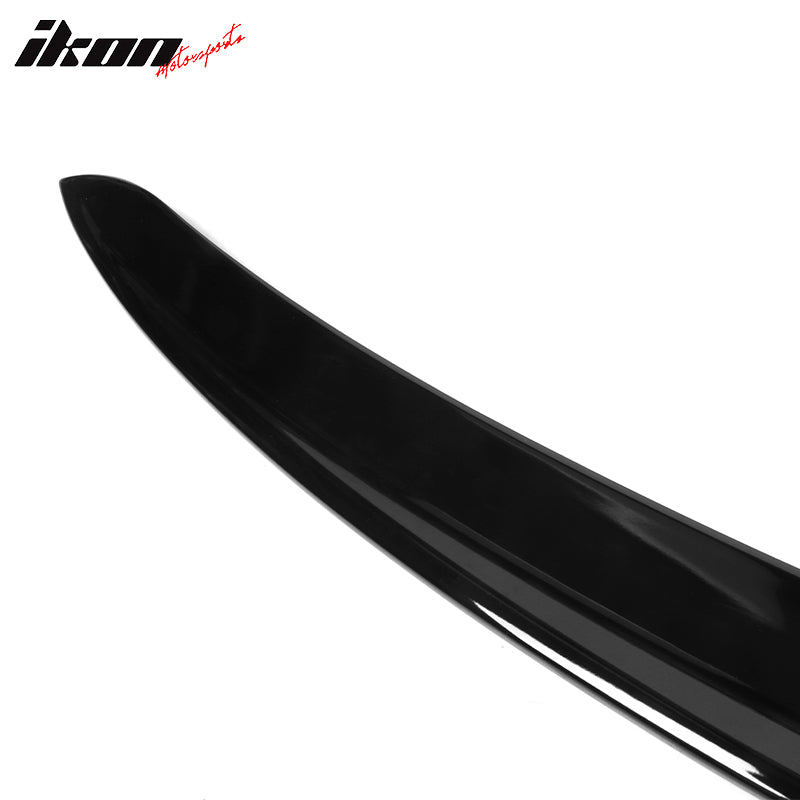 Fits 2021-2024 Kia K5 OE Style Rear Trunk Spoiler Wing Lip ABS Gloss Black