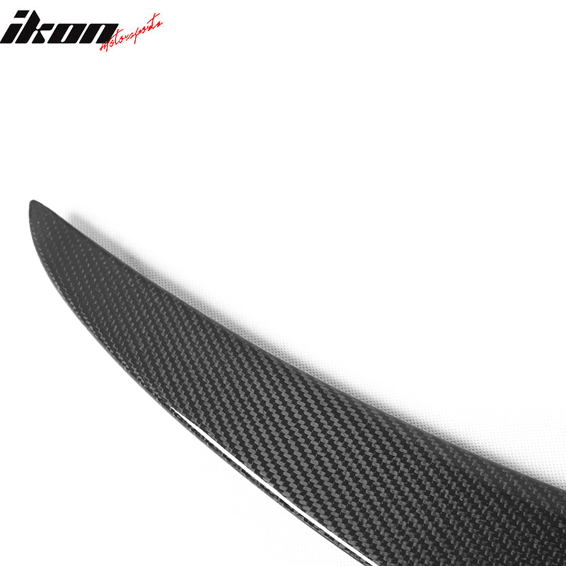 Fits 15-20 Benz C Class W205 Trunk Spoiler Carbon Fiber CF