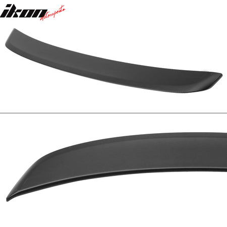 Fits 16-23 Nissan Maxima Trunk Spoiler SR Style Unpainted ABS Rear Wing w/ LED