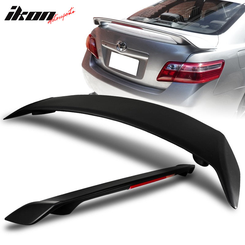 2007-2011 Toyota Camry JDM Style Matte Black Trunk Spoiler ABS