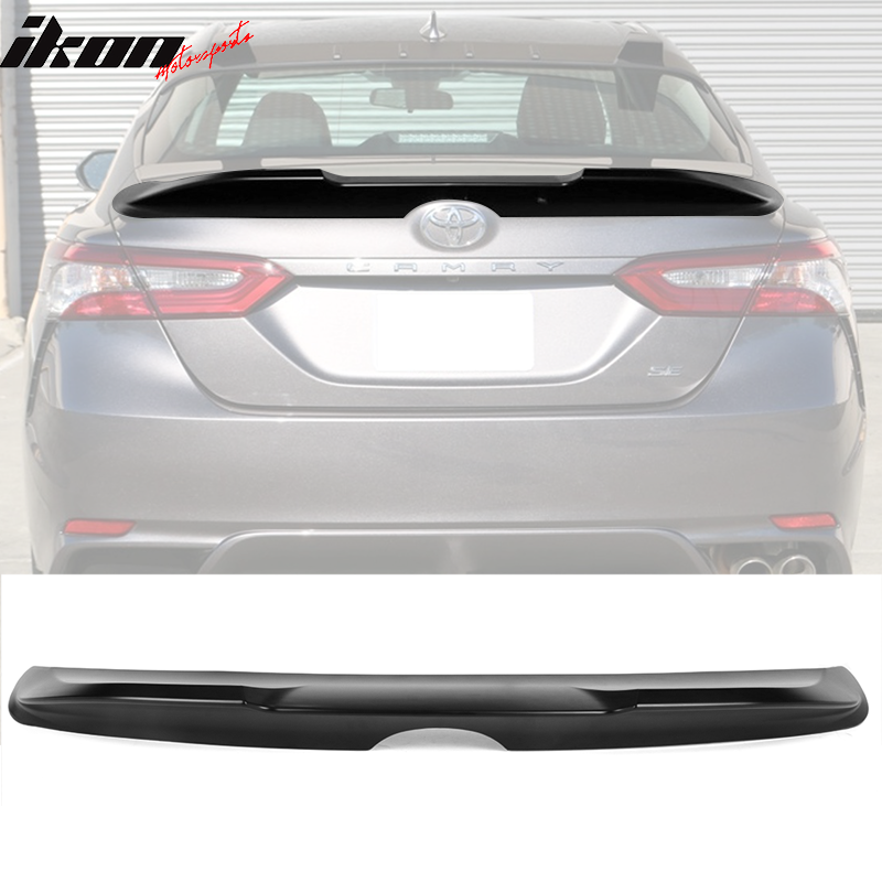 Fit 2018-2023 Toyota Camry TRD Style Rear Trunk Spoiler ABS