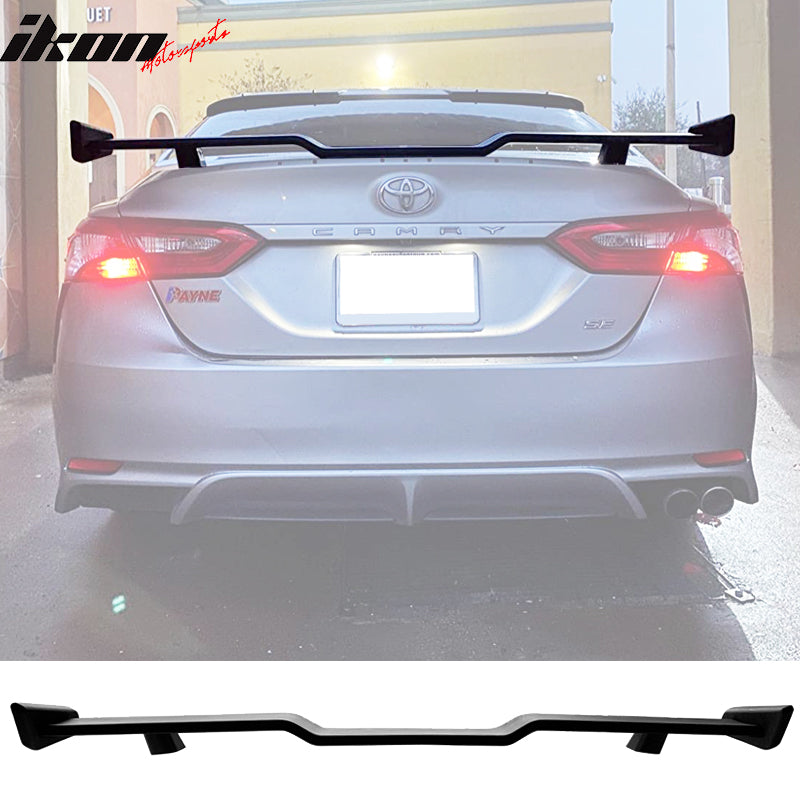 Fits 18-24 Toyota Camry Rear Trunk Spoiler Wing Lid ABS