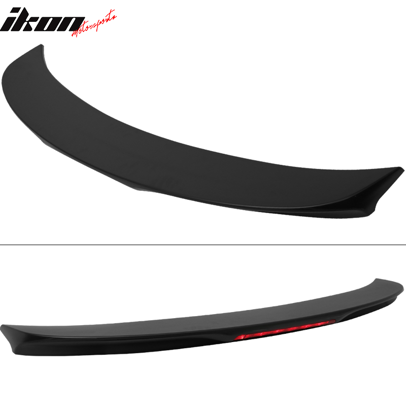 For 14-19 Toyota Corolla Sedan OE Style Trunk Spoiler w/ 3rd Brake Light LED ABS