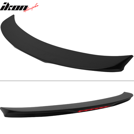 For 14-19 Toyota Corolla Sedan OE Style Trunk Spoiler w/ 3rd Brake Light LED ABS