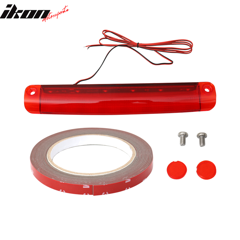 For 14-19 Toyota Corolla Sedan OE Style Trunk Spoiler w/ 3rd Brake Light LED ABS