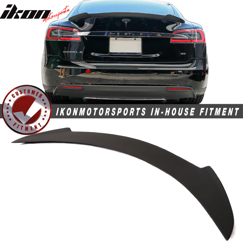 2012-2023 Tesla Model S Hennessy Style 
FRP Rear Spoiler Wing