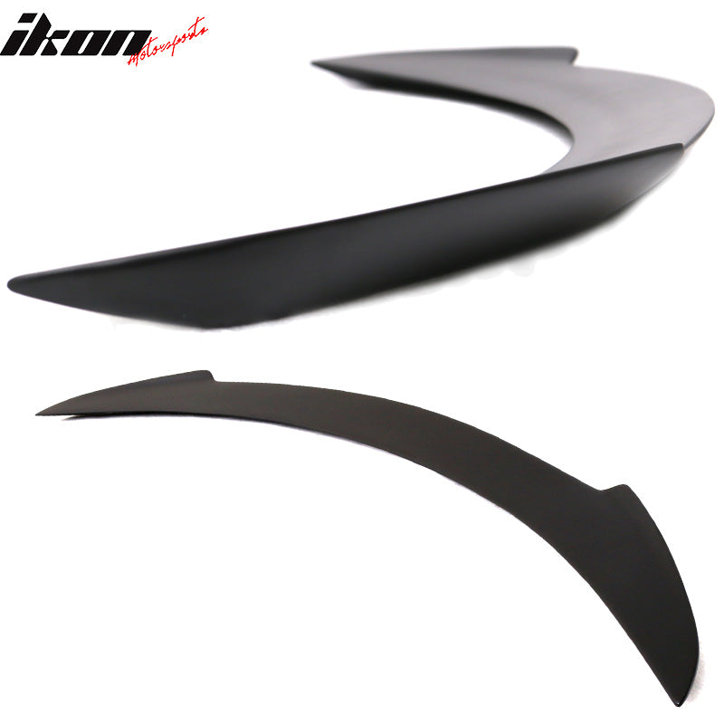 Fits 12-24 Tesla Model S Hennessy Style Rear Trunk Spoiler Wing Unpainted