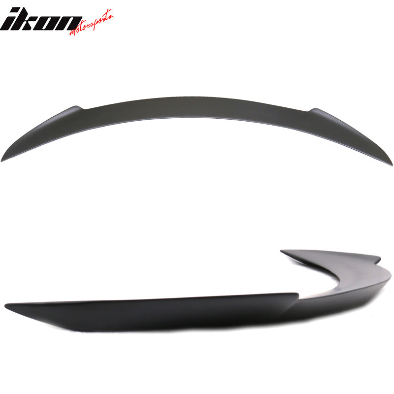 Fits 12-24 Tesla Model S Hennessy Style Rear Trunk Spoiler Wing Unpainted