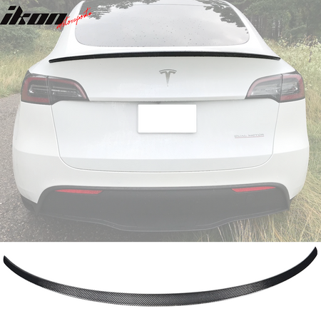 Fits 20-24 Tesla Model Y 4DR OE Style ABS Trunk Spoiler Wing