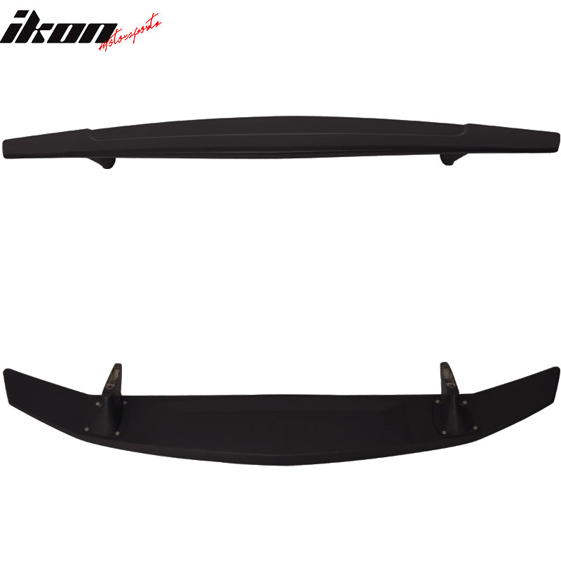 Fits 99-05 Mazda Miata Rear Trunk Spoiler Wing Deck Lid Tail Trim Matte Black