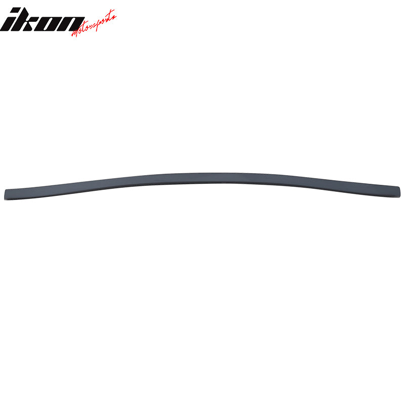 Fits 16-21 Civic Sedan Coupe Top Gurney Flap Trunk Spoiler Transparent Smoke