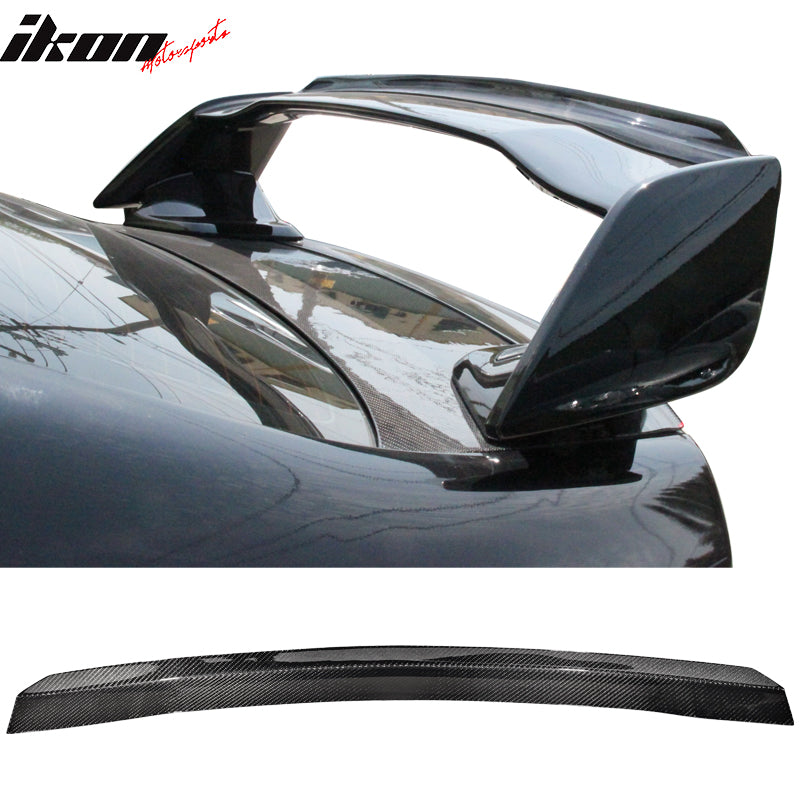 Top Gurney Flap Add-On Trunk Spoiler for Subaru WRX STI 2015-2021 Carbon Fiber