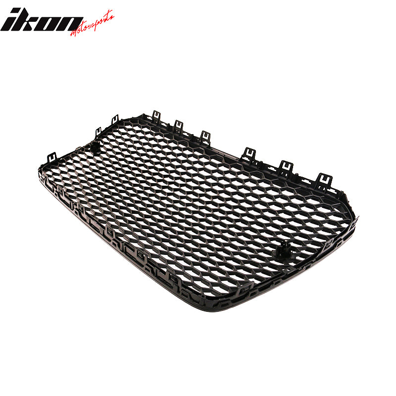 Fits 13-16 Audi A4 RS4 Euro Front Sport Mesh Honeycomb Hood Grille Unpainted