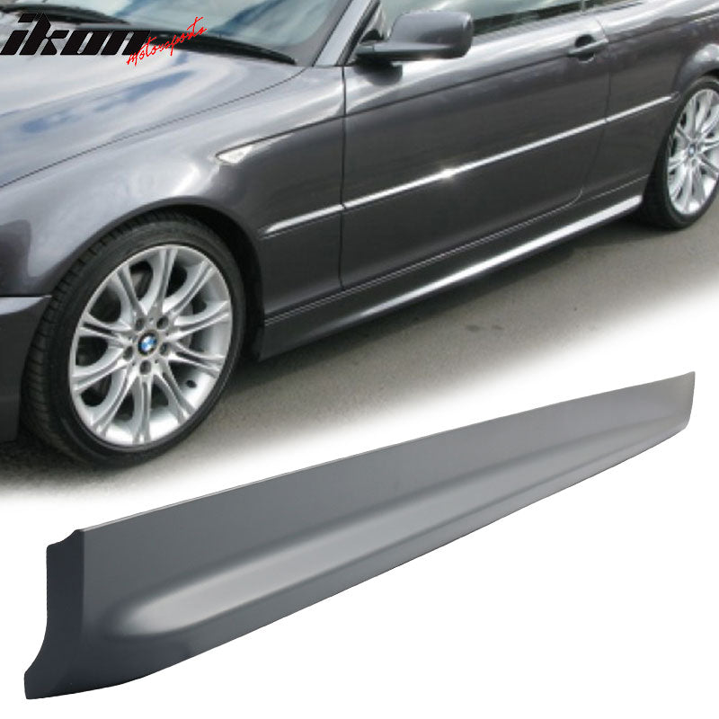 2000-2006 E46 3 Series 2Dr MT M  Sport Unpainted Gray Side Skirts PP