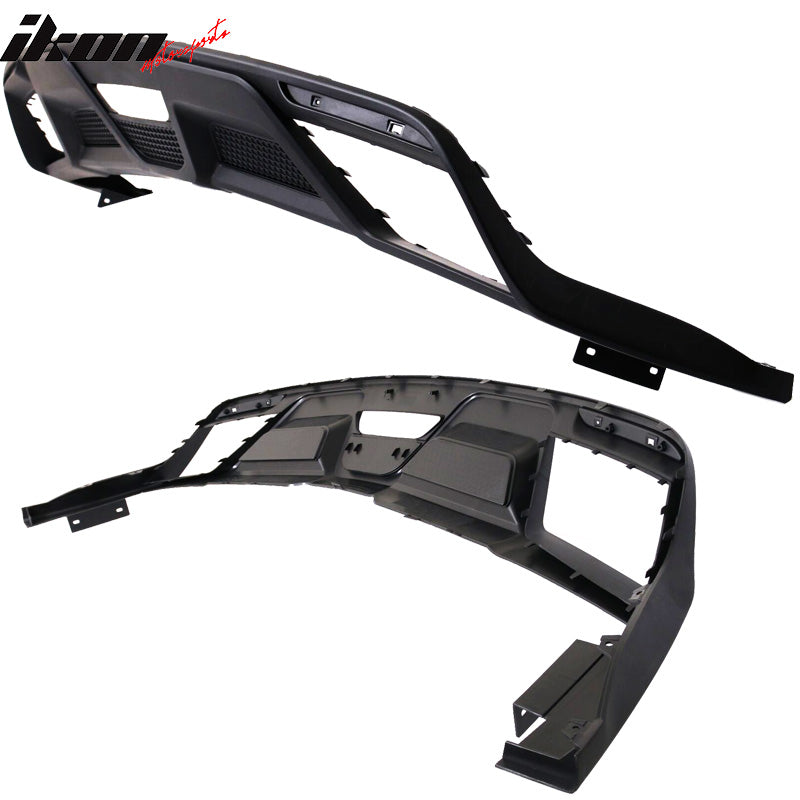 Fits 15-17 Mustang GT350 Style Rear Bumper Diffuser Kit for Premium Trim - PP