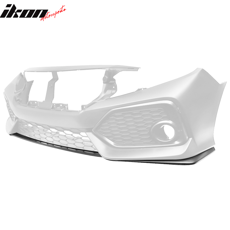 Replacement Front Lip for 16-21 Honda Civic Si OE Style Front Bumper Cover - PP