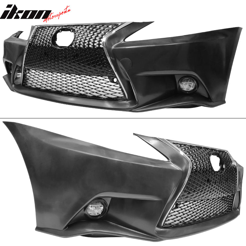 Fits 06-13 Lexus IS250 IS350 F-Sport Front Bumper 2IS to 3IS Conversion Cover PP