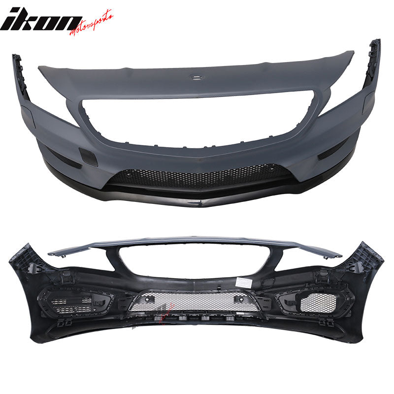 Fits 13-16 Mercedes C117 CLA-Class Front Bumper - PP