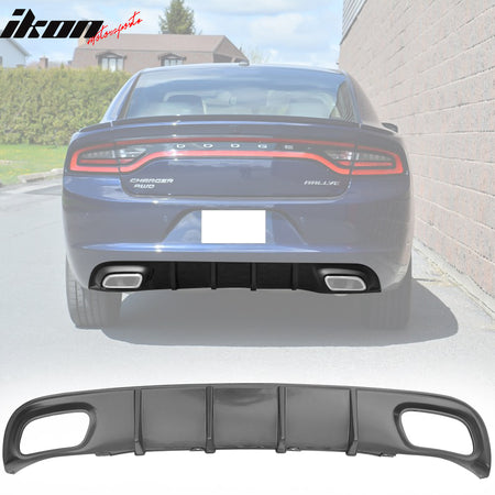 Fits 15-23 Dodge Charger RT V2 Style Rear Diffuser