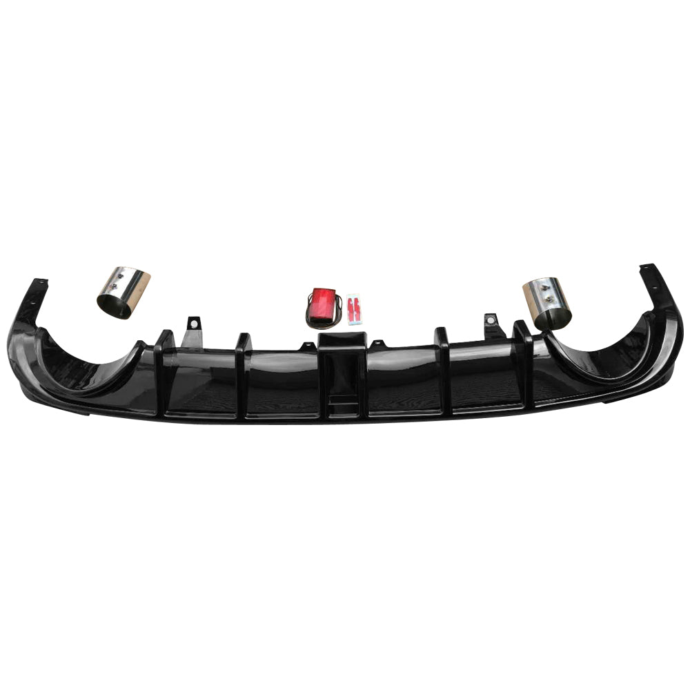 IKON MOTORSPORTS, Rear Diffuser Compatible With 2018-2024 Toyota Camry ...