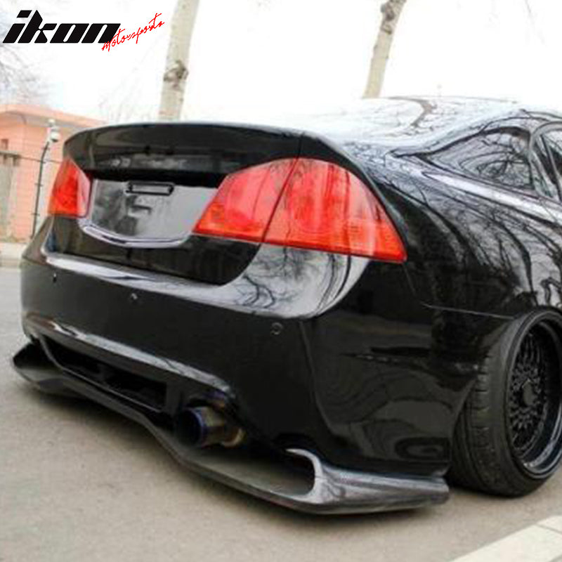 Universal VTX Style FRP Rear Bumper Lip Under Bottom Diffuser