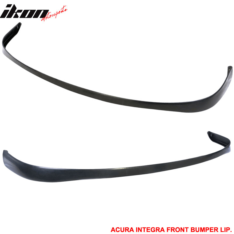 Compatible With 1994-1997 Acura Integra Sir VTEC Style Front Bumper Lip Urethane