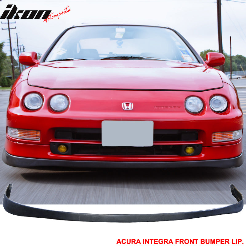 1994-1997 Acura Integra Sir VTEC Style Unpainted Front Bumper Lip PU