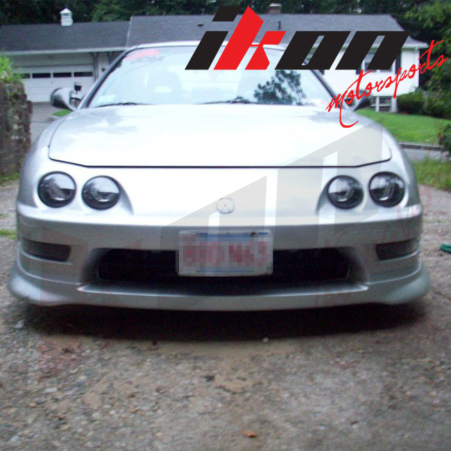 Fits 98-01 Acura Integra TR Style Front Bumper Lip Spoiler Splitter Unpainted PU