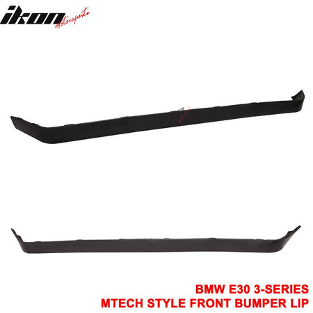 Fits 84-92 BMW E30 Lower Valance OE IS V2 M-T Msport Front Bumper Lip Spoiler