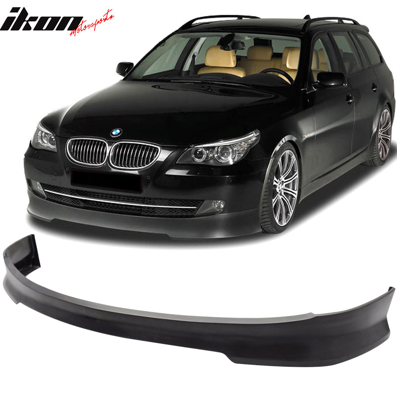 2008-2010 BMW E60 5 Series Sedan LCI Facelift Front Bumper Lip PU