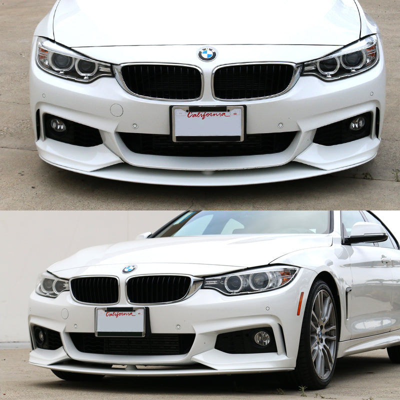 IKON MOTORSPORTS, Compatible With 2014-2020 BMW F32 F33 F36 4 Series  Performance Front Bumper Lip Painted Factory Color – Ikon Motorsports