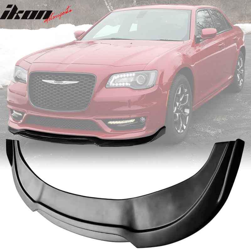 2015-2023 Chrysler 300 V2 Style Front Bumper Lip Chin Spoiler PP