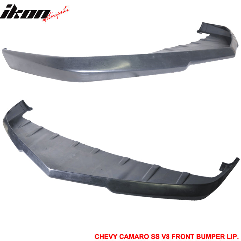 Fits 10-13 Chevy Camaro V8 SS Front Bumper Lip + ABS Rear Trunk