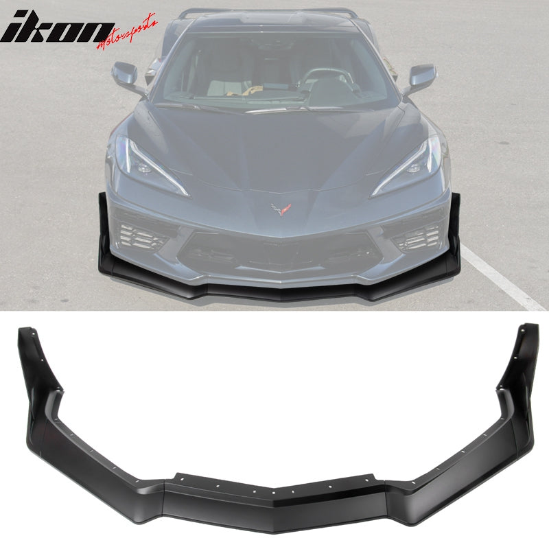 IKON MOTORSPORTS, Front Bumper Lip Compatible With 2020-2023 Chevrolet ...