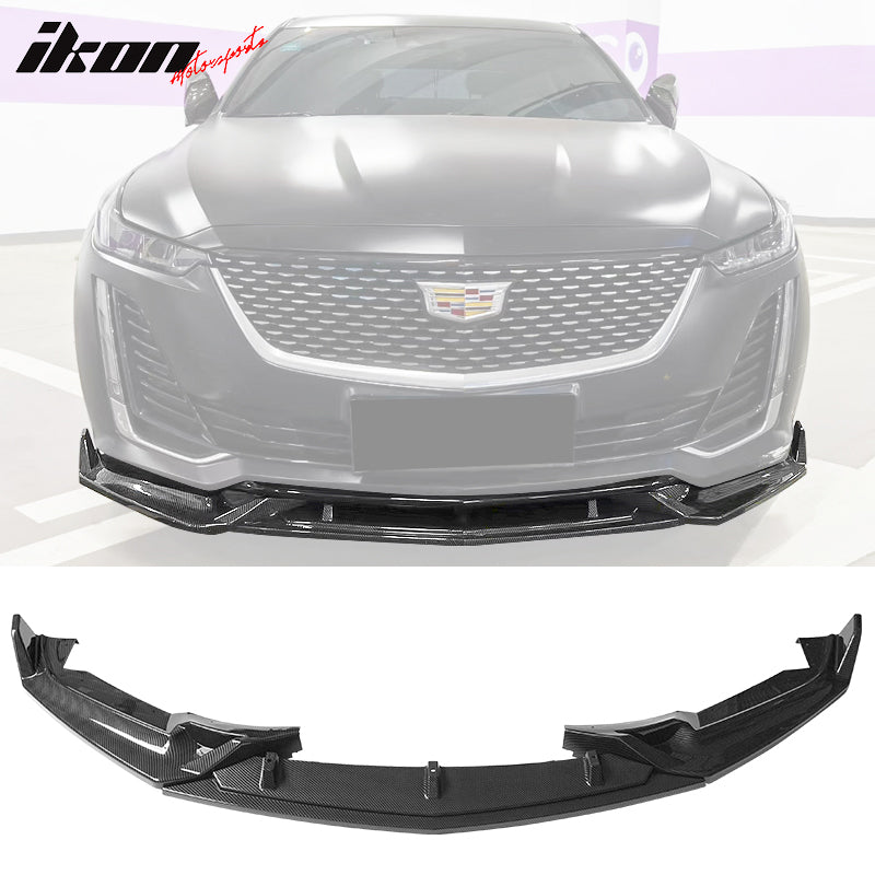 2020-2023 Cadillac CT5 Painted Front Bumper Lip Chin Spoiler