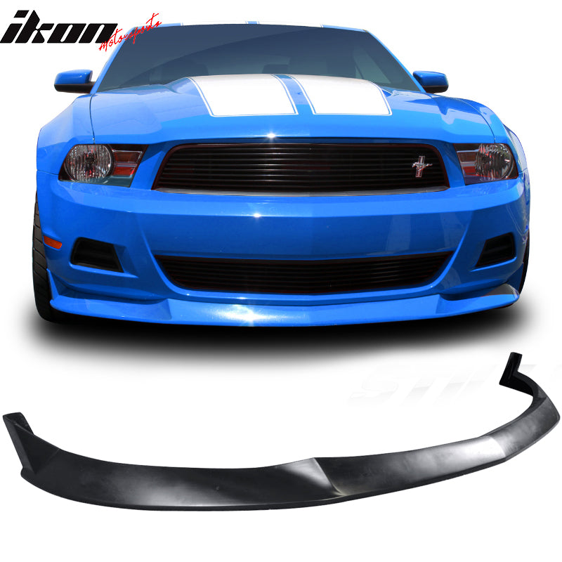 Fits 10-12 Ford Mustang V6 S Style Front Bumper Lip