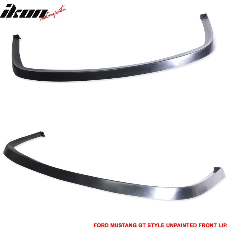 Fits 94-98 Ford Mustang V6 V8 GT Style Front Bumper Lip Spoiler Bodykit Guard PU
