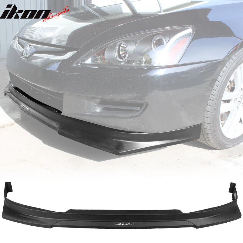 2003-2005 Honda Accord Coupe HCL Style Unpainted Front Bumper Lip PP