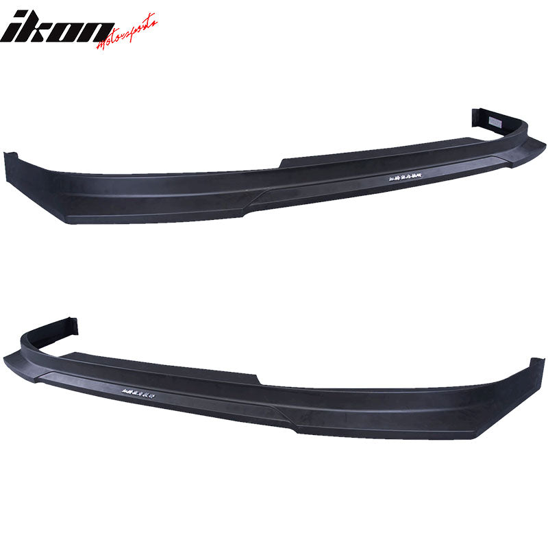 Compatible With 2006-2007 Honda Accord 2Dr Coupe HC1 Style Front Bumper Lip Spoiler PP Polypropylene