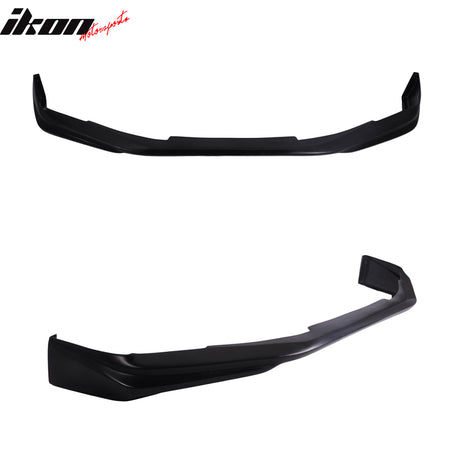 Fits 13-15 Honda Civic Sedan IKON Style Front Bumper Lip Spoiler Painted PU