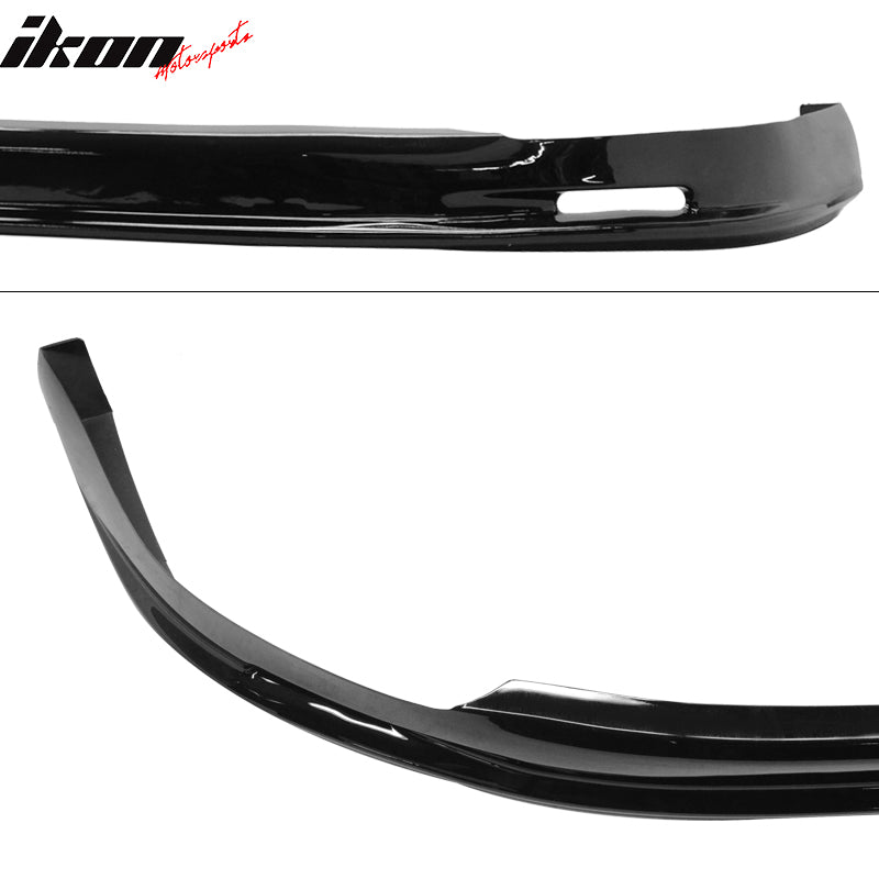 Fits 96-98 Honda Civic EK Mugen Style Painted Black Front Bumper Lip Spoiler