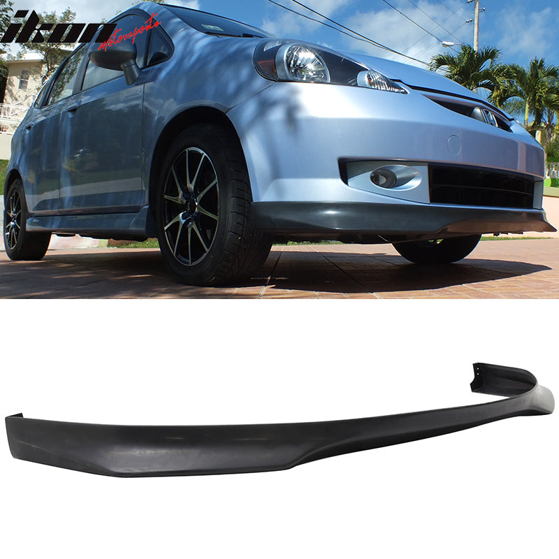 2007-2008 Honda 5Dr HB Hatchback EVO Front Bumper Lip Spoiler PU