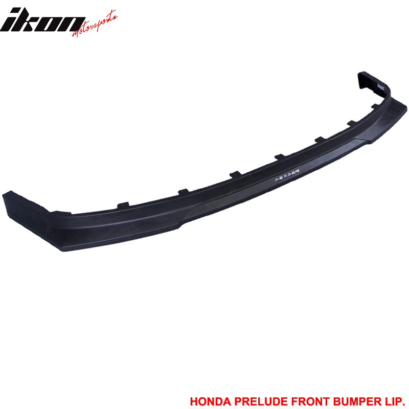 Front Bumper Lip Compatible With 92-96 Honda Prelude HCL Style Spoiler PP Polypropylene